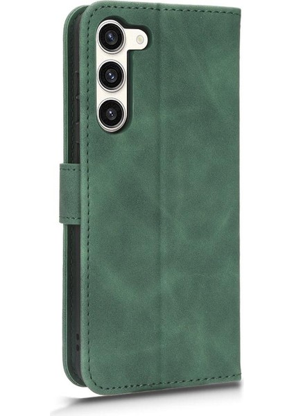 Samsung Galaxy S23 Tam Koruma Kartı Ekleme Deri Folio Için Kılıf (Yurt Dışından) modelleri