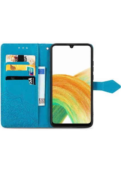 Samsung A13 4g Zarif Desen Basit Iş Kapak Kılıfı (Yurt Dışından)