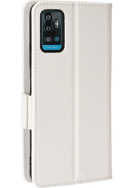 Zte Blade A71 Yan Toka Manyetik Cüzdan Pu Deri Kart Yuvaları (Yurt Dışından)