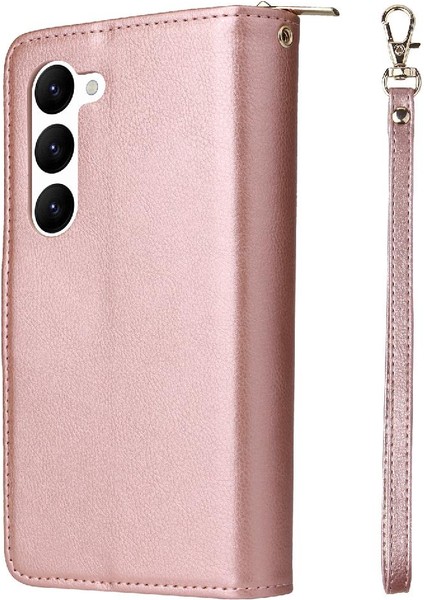 Samsung Galaxy S23 Cüzdan Durumda 9 Kart Yuvaları ile Kapak Çevirin (Yurt Dışından) fırsatları