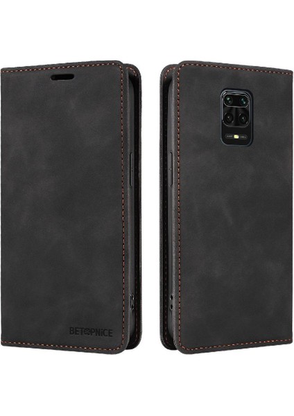 Xiaomi Redmi Not 9s Için Kılıf Folio Cüzdan Manyetik Koruyucu Pu Deri (Yurt Dışından)