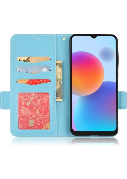 Mays Home1 Zte Blade Case Yan Toka Cüzdan Pu Deri Kart Yuvaları Tutucu (Yurt Dışından)