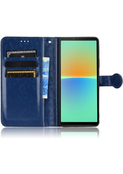 Sony Xperia 10 Iv Için Geometrik Desen Deri Cüzdan Kapak Toka (Yurt Dışından) modelleri
