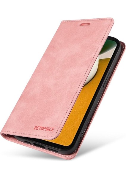 Samsung Galaxy A15 Manyetik Koruyucu Pu Deri Folio Cüzdan (Yurt Dışından)