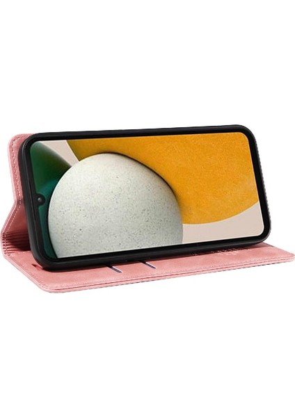 Samsung Galaxy A15 Manyetik Koruyucu Pu Deri Folio Cüzdan (Yurt Dışından)