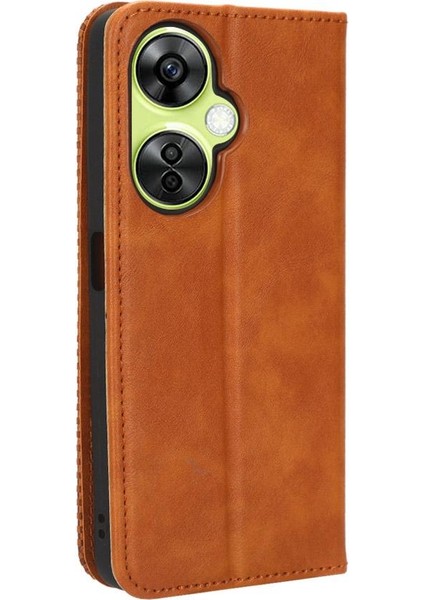Oneplus Nord Ce 3 Lite Cüzdan Pu Deri Manyetik Kapatma Için Kılıf (Yurt Dışından)