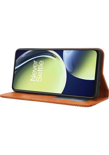 Oneplus Nord Ce 3 Lite Cüzdan Pu Deri Manyetik Kapatma Için Kılıf (Yurt Dışından)