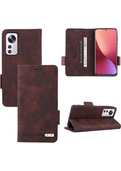 Xiaomi 12 5g Kart Ekleme Deri Folio Flip Case Koruyucu Kılıf (Yurt Dışından) fiyatları