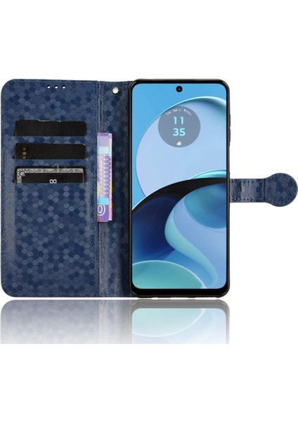 Motorola Moto G14 4g Geometrik Desen Manyetik Toka Deri Kılıf (Yurt Dışından) indirimleri