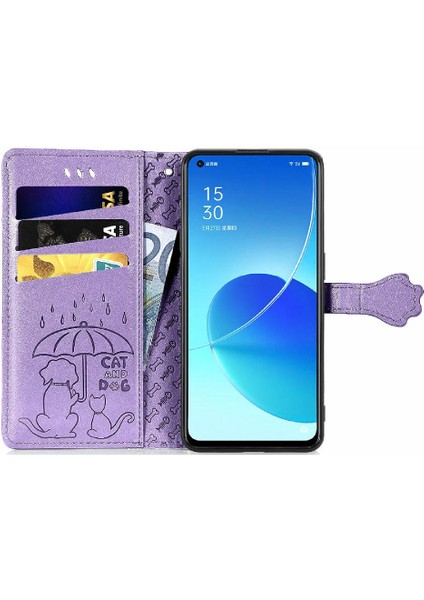 Oppo Oppo 6 5g Darbeye Kapak Kapak Için Kılıf Kısa Kayış Deri Kılıf (Yurt Dışından)