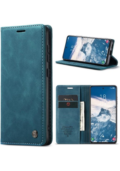 Samsung Galaxy S24 Artı Manyetik Kapatma Darbeye Vintage Için Flip Case (Yurt Dışından)
