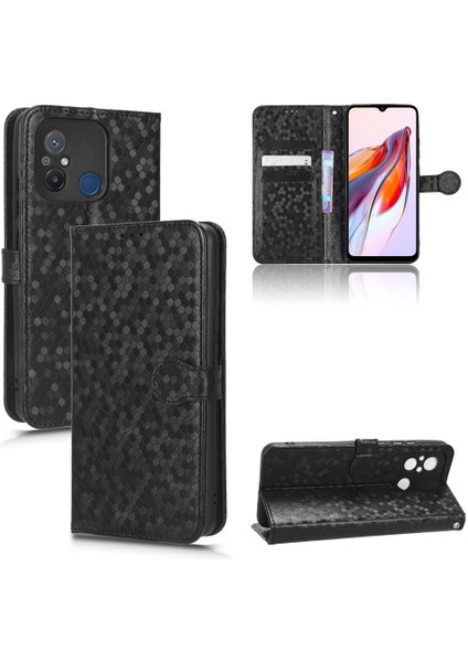 Xiaomi Redmi Için 11A 4g Geometrik Desen Manyetik Toka Deri (Yurt Dışından) fırsatları