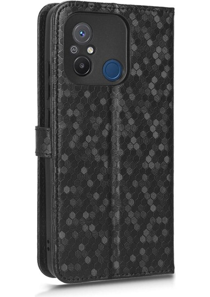 Xiaomi Redmi Için 11A 4g Geometrik Desen Manyetik Toka Deri (Yurt Dışından) indirimleri