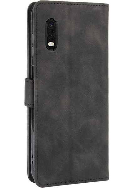 Samsung Galaxy Xcover Pro Için Kılıf Tam Koruma Deri Folio Kapak (Yurt Dışından)