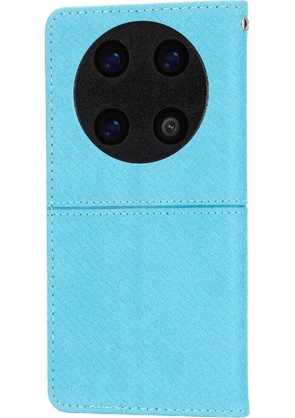 Huawei Mate 60 Için Kılıf El Cüzdan Pu Deri Kapak Kredi Kartı Tutucu (Yurt Dışından)