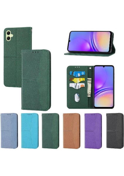Samsung Galaxy A05 Kredi Kartı Tutucu Için Kılıf El Cüzdan Flip Folio Kitap (Yurt Dışından)
