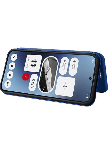 Nothing Telefon 2A Manyetik Karbon Fiber Deri Folio Flip Case (Yurt Dışından) indirimleri