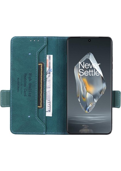 Oneplus Ace 3 5g Için Kılıf Deri Kart Sahibinin Tam ile Folio Flip Case (Yurt Dışından) modelleri