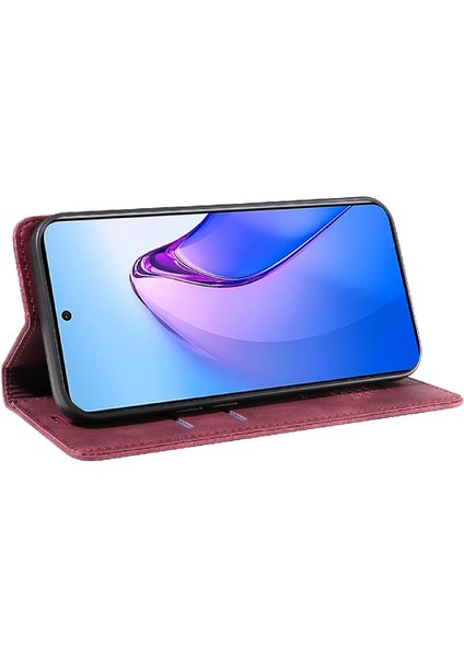 Oppo Oppo 8 Pro 5g Için Kılıf Folio Cüzdan Pu Deri Manyetik Koruyucu (Yurt Dışından)