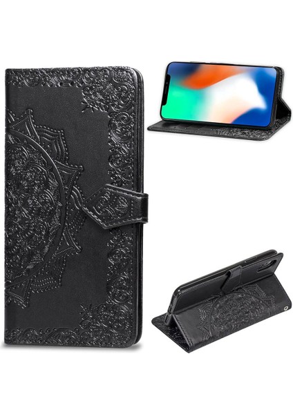 Iphone x Kılıf Zarif Desen Kapak Kapak Basit (Yurt Dışından)