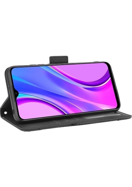 Xiaomi Redmi 9c Için Kılıf Ayarlanabilir Ayrılabilir Kart Tutucu Manyetik Kapatma Deri Cüzdan Kapak (Yurt Dışından) indirimleri