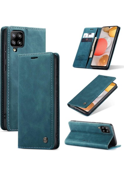 Samsung Galaxy Flip 5g Için Flip Case Vintage Pu Deri Cüzdan Kılıf Kartı (Yurt Dışından)