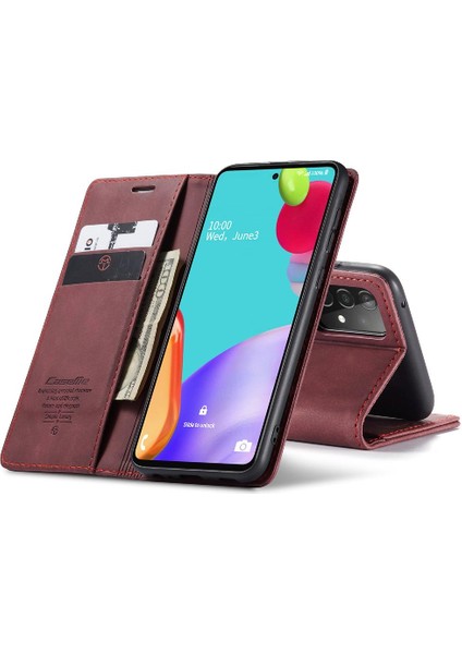 Samsung Galaxy Için Flip Case A52S 5g Manyetik Kapatma Darbeye Flip Kitap (Yurt Dışından)