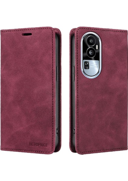 Oppo Oppo 10 Pro 5g Için Kılıf Koruyucu Folyo Cüzdan Manyetik Pu Deri (Yurt Dışından)