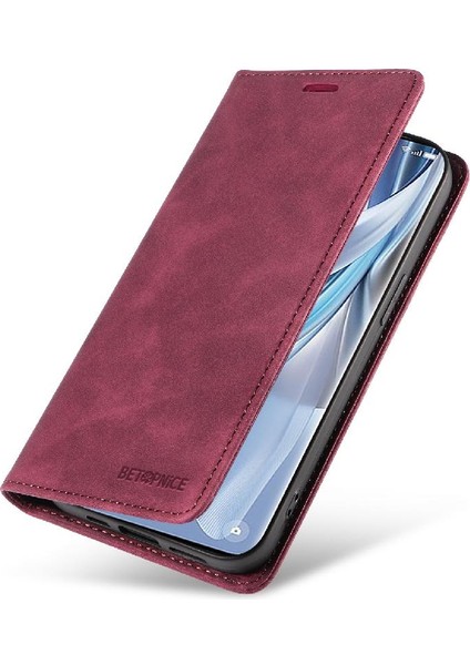 Oppo Oppo 10 Pro 5g Için Kılıf Koruyucu Folyo Cüzdan Manyetik Pu Deri (Yurt Dışından)