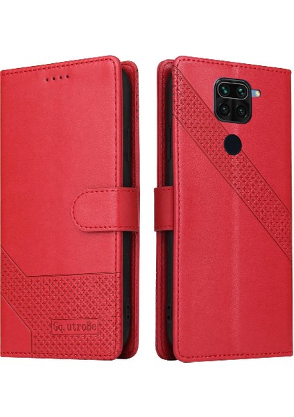 Xiaomi Redmi Not 9 Için Flip Case 4g Kickstand Darbeye 4 Köşe Üç (Yurt Dışından)