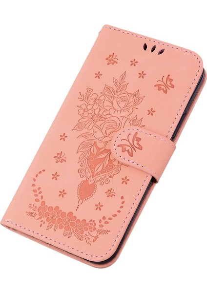 IPhone 14 Için Kılıf Pro Max Flip Pu Deri Kapak Kickstand Cüzdan Kılıf (Yurt Dışından)