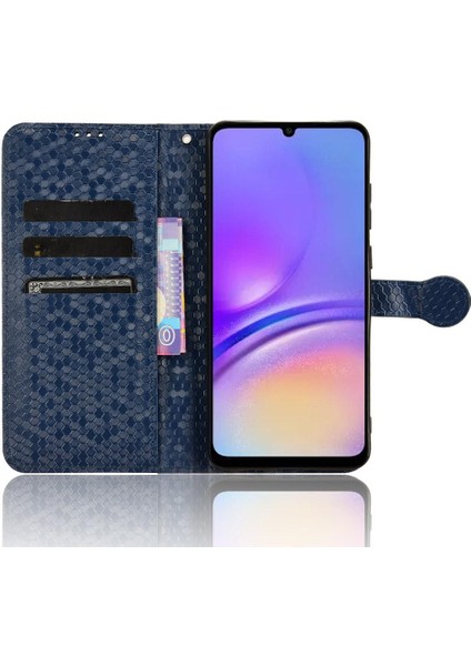 Samsung Galaxy A05 4g Için Kılıf Deri Cüzdan Kapak Geometrik Desen (Yurt Dışından) fırsatları