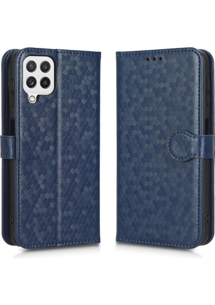 Samsung Galaxy A12 5g Geometrik Desen Manyetik Toka Deri (Yurt Dışından)