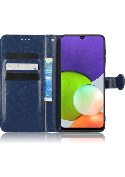 Samsung Galaxy A12 5g Geometrik Desen Manyetik Toka Deri (Yurt Dışından)