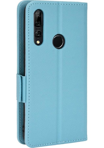 Huawei P Akıllı Z Pu Deri Kart Yuvaları Tutucu Yan Toka Cüzdan (Yurt Dışından)
