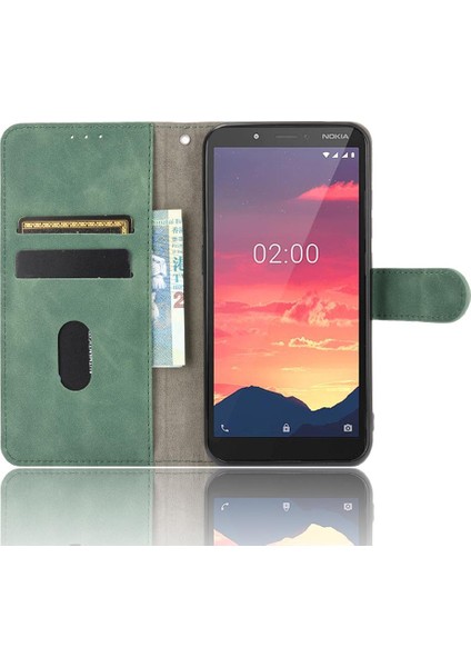 Nokia C2 Koruyucu Kapak Kartı Ekleme Deri Folio Flip Için Kılıf (Yurt Dışından) indirimleri