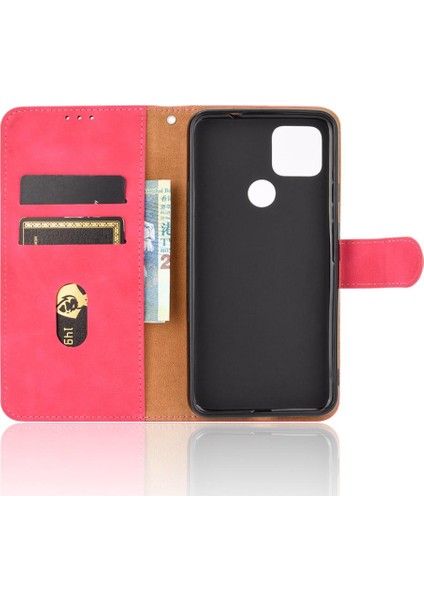Kart Sahibi Tam ile Google Piksel 5 Deri Folio Flip Case Için Kılıf (Yurt Dışından)