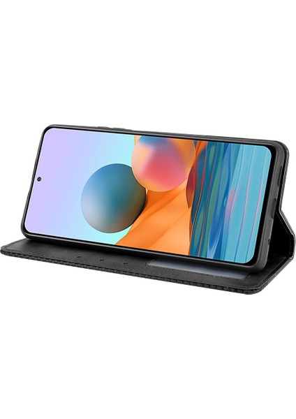 Xiaomi Redmi Not 10 Pro Manyetik Kapatma Cüzdan Pu Deri (Yurt Dışından)