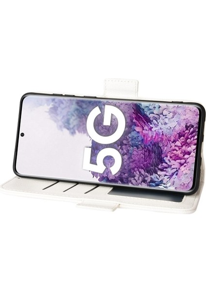 Samsung Galaxy S20 Artı Manyetik Pu Deri Kart Yuvaları Tutucu (Yurt Dışından)