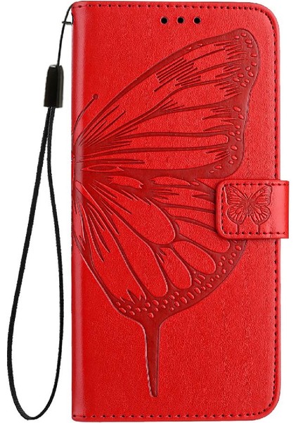 Tecno Pop 5c Premium Deri Kapak Kapak Manyetik Kabartma Için Kılıf (Yurt Dışından)