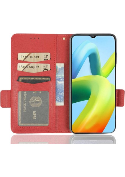 Xiaomi Redmi A1 Kart Yuvaları Tutucu Pu Deri Cüzdan Manyetik Yan (Yurt Dışından) fırsatları