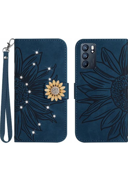 Oppo Oppo 6 5g Telefon Kılıfı Için Kılıf Darbeye Tpu Kabuk Pu Deri Flip (Yurt Dışından)