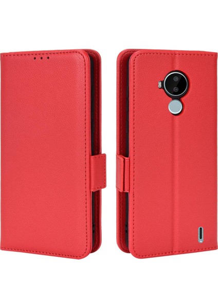 Nokia C30 Pu Deri Yan Toka Kart Yuvaları Tutucu Cüzdan Manyetik (Yurt Dışından) indirimleri