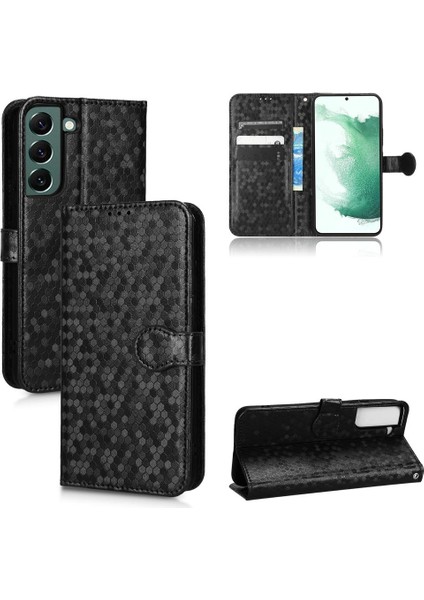 Samsung Galaxy S21 5g Için Kılıf Deri Cüzdan Kapak Geometrik Desen (Yurt Dışından)