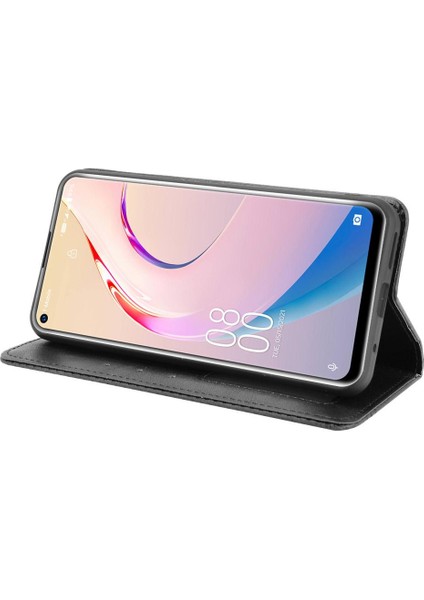 Oukitel C21 Pro Pu Deri Manyetik Kapatma Cüzdan Için Kılıf (Yurt Dışından)