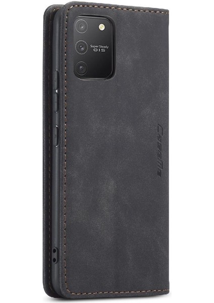 Samsung Galaxy Not 10 Lite Için Flip Case Vintage Pu Deri Cüzdan Kılıf (Yurt Dışından)