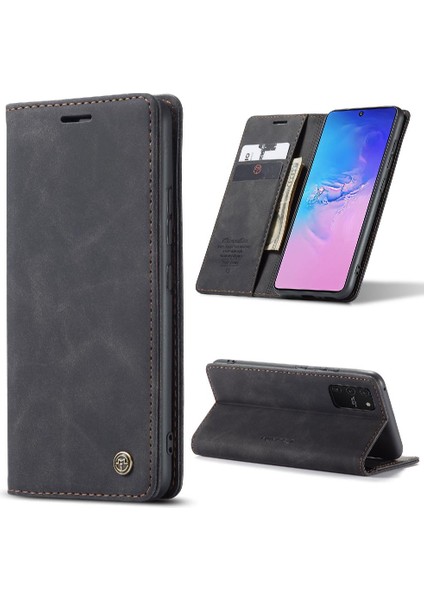 Samsung Galaxy Not 10 Lite Için Flip Case Vintage Pu Deri Cüzdan Kılıf (Yurt Dışından)