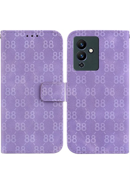 Infinix Not 12 Pro 5g Için Telefon Kılıfı Cüzdan Kapak Kart Tutucu Kickstand 8 (Yurt Dışından)