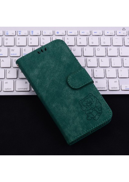 Iphone 14 Için Kılıf Pro Max Cüzdan Kılıf Kabartmalı Sevimli Kaplan Tutucu Kapak (Yurt Dışından)