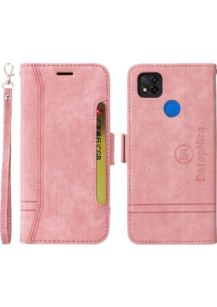 Xiaomi Redmi 9c Kart Yuvaları Için Kılıf Tpu Deri Manyetik Cüzdan Kapak Çevirin (Yurt Dışından)